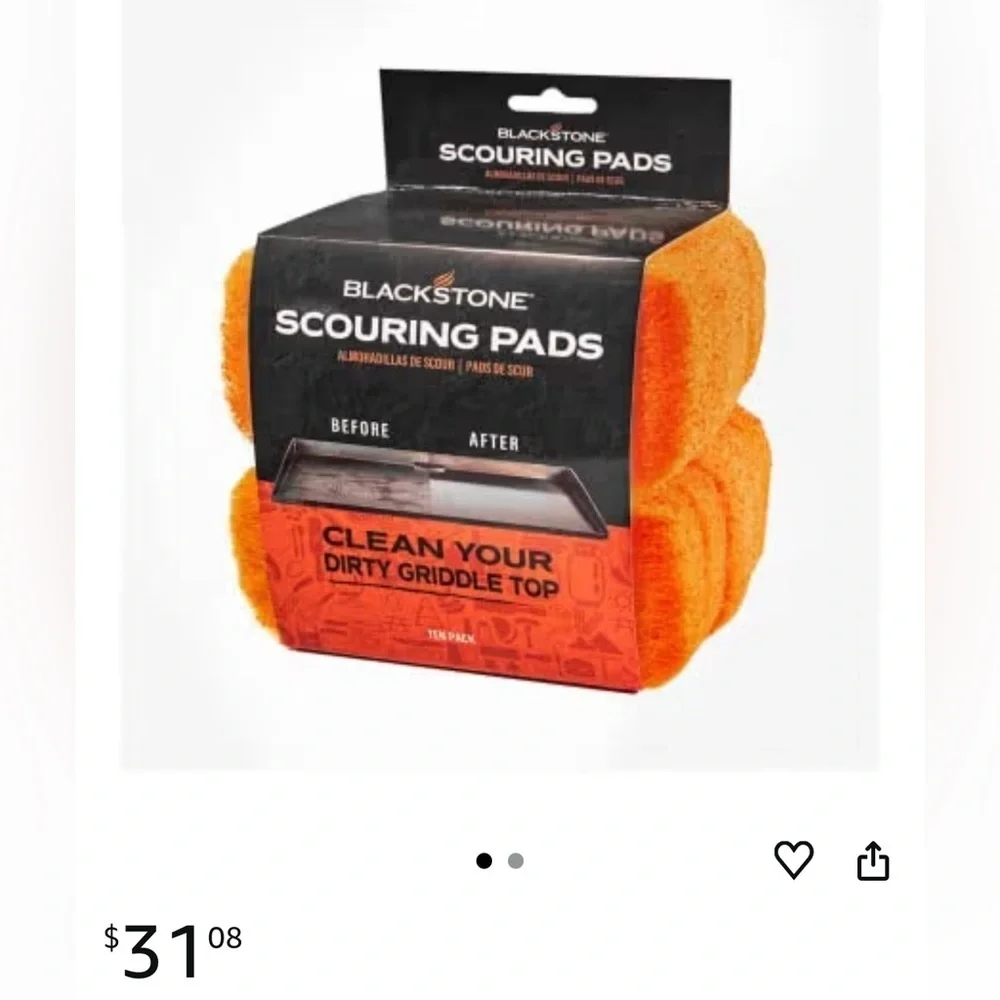 Blackstone scouring pads set of 10 new inbox